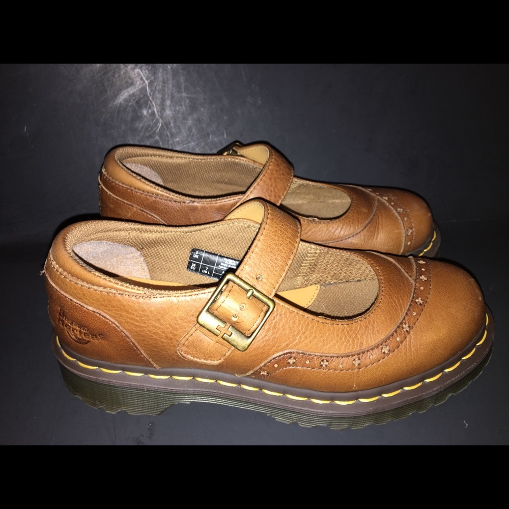 Dr. Martens Brown Mary Janes. Alison.